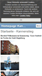 Mobile Screenshot of kannenstieg.net